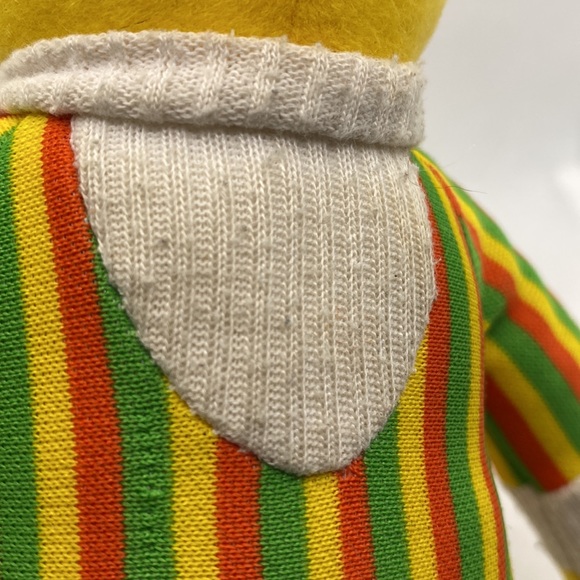 Vintage Sesame Street Bert Plush Stuffed Toy 12” Hasbro Softies Preschool Doll - Picture 8 of 9